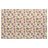 Schnellimbiss-Mustergewebe Stoff (Fat Quarter (45,7 x 55,9 cm))