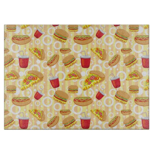 Schnellimbiß Schneidebrett (Vorderseite)