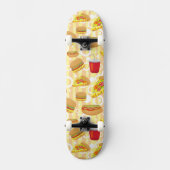 Schnellimbiß Skateboard (Vorderseite)