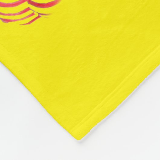 Schnellimbiss-Softball-Individuelle Name oder Text Fleecedecke (Ecke)