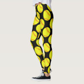 Schnellimbiss Softplayer Niedliche Farbsportarten Leggings (Links)