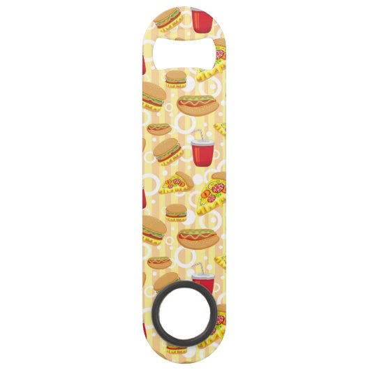 Schnellimbiß Speedflaschenöffner (Rückseite)