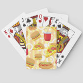 Schnellimbiß Spielkarten (Rückseite)