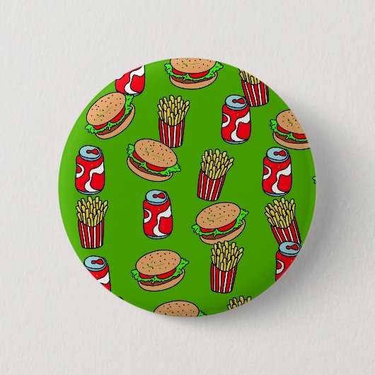 Schnellimbiss-Tapete Button (Vorderseite)