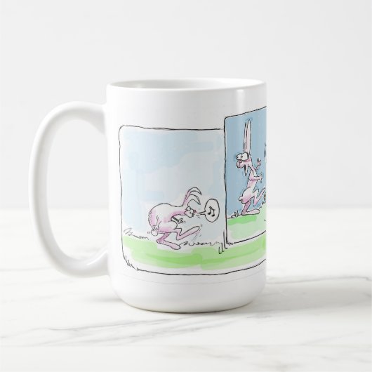 Schnellimbiss-Tasse vom Kabuki Cartoon Kaffeetasse (Links)