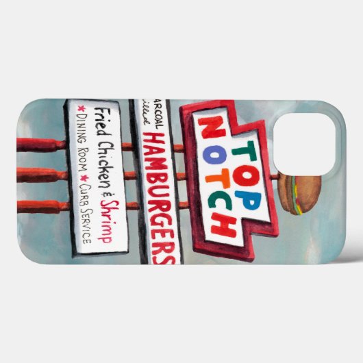 Schnellimbiss-Zeichen Case-Mate iPhone Hülle (Rückseite (Horizontal))