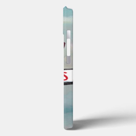 Schnellimbiss-Zeichen Case-Mate iPhone Hülle (Rückseite / Links)