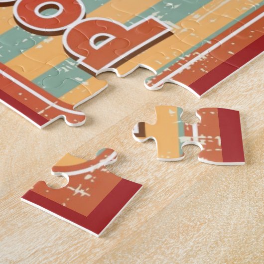 Schnellimbißhintergrund mit Getränk in der Retro Puzzle (Seite)