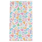 Schnellimbißmuster 2 kleine geschenktüte (Vorderseite)