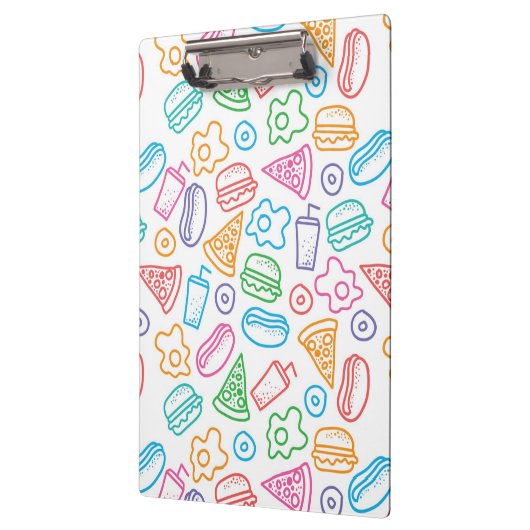 Schnellimbißmuster 2 klemmbrett (Links)