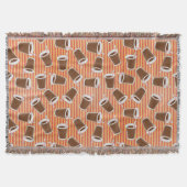 Schnellimbißmuster Decke (Vorderseite)