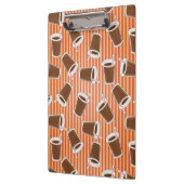 Schnellimbißmuster Klemmbrett (Links)