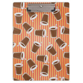 Schnellimbißmuster Klemmbrett (Vorderseite)