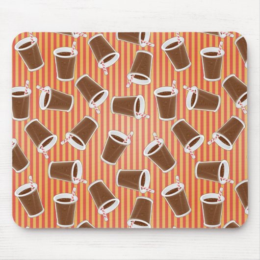 Schnellimbißmuster Mousepad (Vorne)