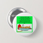 Schnellimbißwitz der Künstewissenschaft Button (Vorne & Hinten)
