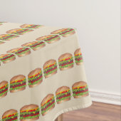 Schnellkochtopf für Hamburger Burger Cheeseburger Tischdecke (Beispiel)