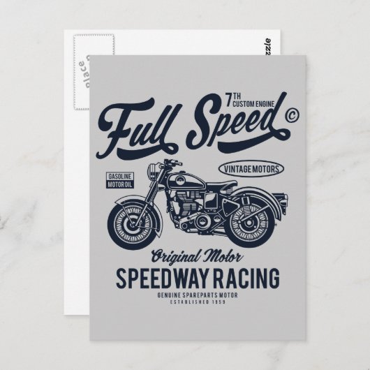 Schnelllauf Postkarte (Vorne/Hinten)