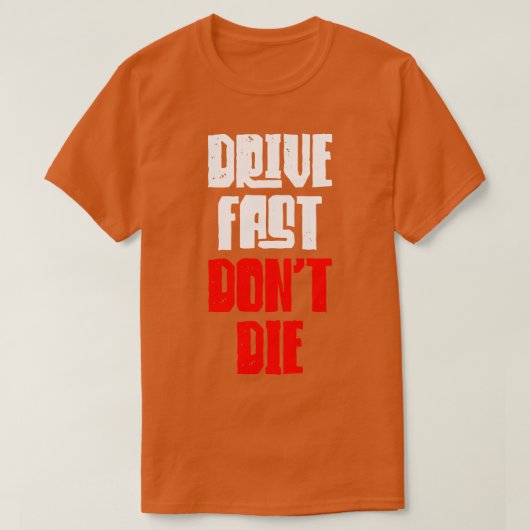 Schnelllaufspender Die T-Shirt (Design vorne)