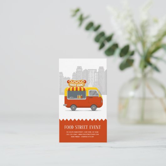 Schnellschlepphund Visitenkarte (Stehend Vorderseite)