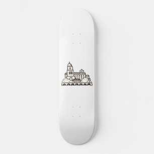 Schnellskizze auf der Flussseite Skateboard
