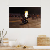 "SCHNELLSTE SPIELRAD-KRAFTFAHRRAD AUF DEM PLANETEN POSTER (Küche)