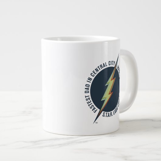 Schnellster Vater in der Innenstadt - schnell oder Jumbo-Tasse (Vorderseite Rechts)