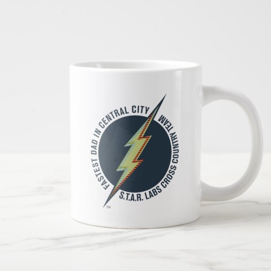 Schnellster Vater in der Innenstadt - schnell oder Jumbo-Tasse (Rechts)