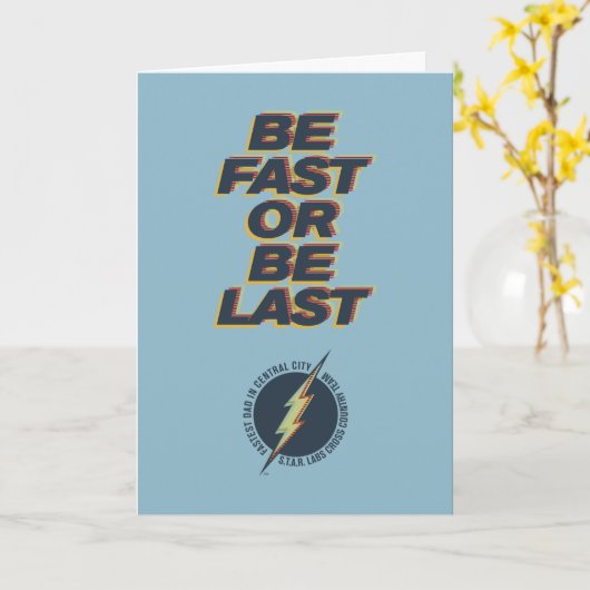 Schnellster Vater in der Innenstadt - schnell oder Karte (Gelbe Blume)