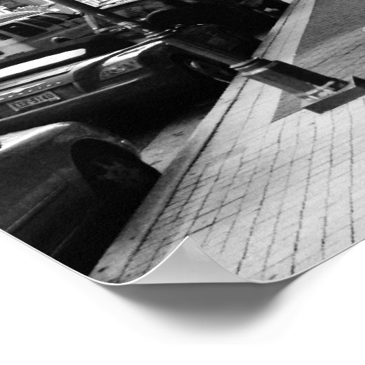 Schnellstraße Poster (Ecke)