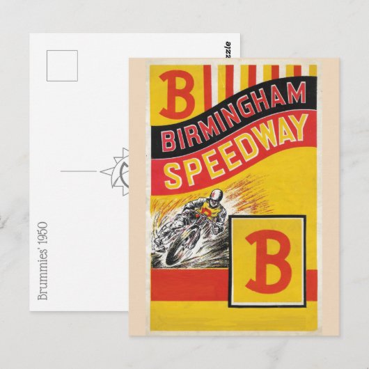 Schnellstraße Postkarte (Vorne/Hinten)