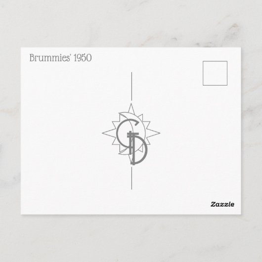 Schnellstraße Postkarte (Rückseite)