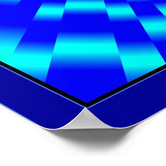 Schnellstraße überqueren poster (Ecke)