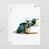 Schnellstraßenautobahn Phantastisch Postkarte (Vorne/Hinten)