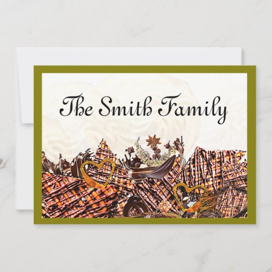 SCHNELLTAG! :) ANSAMMLUNG FEIERTAGSKARTE (Vorderseite)