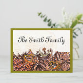 SCHNELLTAG! :) ANSAMMLUNG FEIERTAGSKARTE (Stehend Vorderseite)