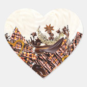 SCHNELLTAG! : Herz-Aufkleber (Vorderseite)