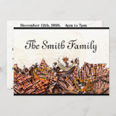 SCHNELLTAG! :) HOLIDAY CARD FEIERTAGSKARTE (Vorne/Hinten)