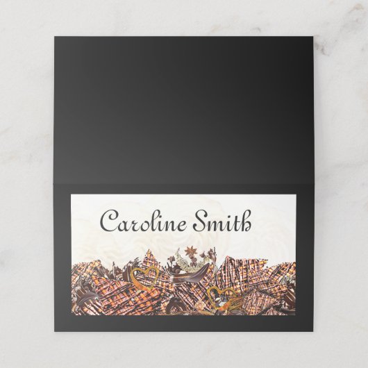 SCHNELLTAG! : PLATZKARTE (Außenseite Aufgefaltet)