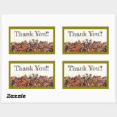 SCHNELLTAG! : RECHTECKIGER AUFKLEBER (Blatt)