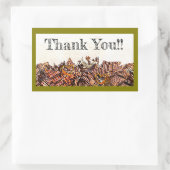 SCHNELLTAG! : RECHTECKIGER AUFKLEBER (Tasche)