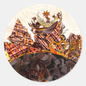 SCHNELLTAG! : RUNDER AUFKLEBER (Vorderseite)