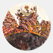 SCHNELLTAG! : RUNDER AUFKLEBER (Vorderseite)