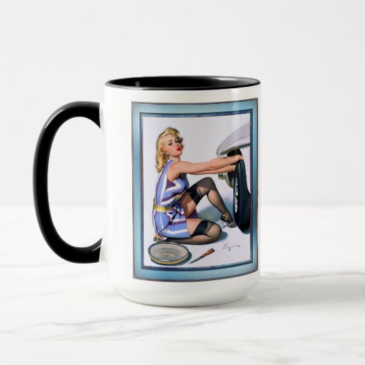 Schnellwechsel von Gil Elvgren Tasse (Links)