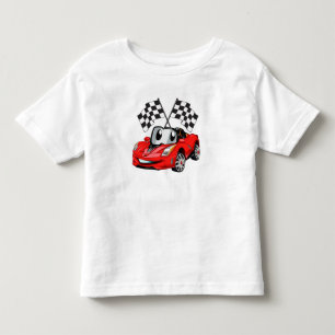 Schnellwettlauf auf dem Cartoon - Rückfärbung w Kleinkind T-shirt