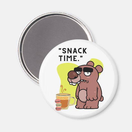 SCHNELLZEIT!- TIERFUNKTION- KAFFEE-COOKIES MAGNET (Vorderseite/Rückseite)