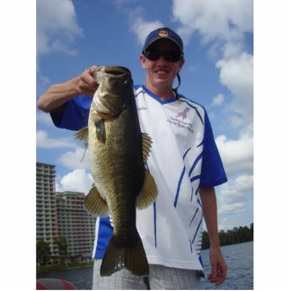 Schnitt der Gewohnheit 3D Ihrer Fische Freistehende Fotoskulptur