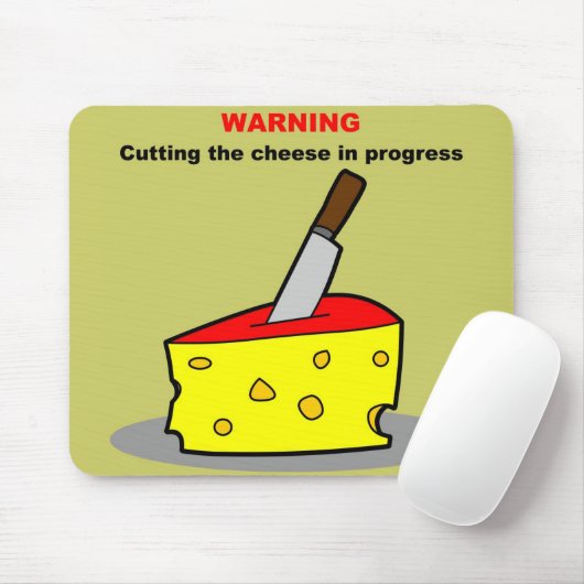 Schnitt des Käses Mousepad (Mit Mouse)