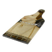 Schnitt hier - Anne Boleyn Schneidebrett (Ecke)