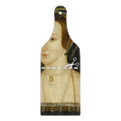 Schnitt hier - Anne Boleyn Schneidebrett (Vorderseite)