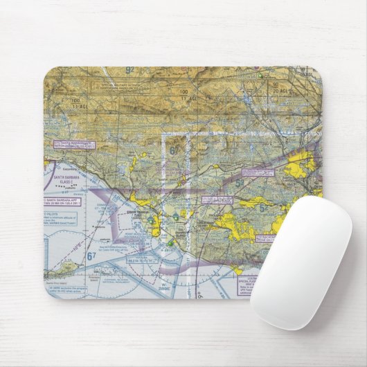 Schnittdiagramm Mousepad (Mit Mouse)